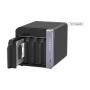 QNAP Cost-effective 4-bay 10GbE NAS , TS-432X-4G , Alpine , AL524 , Processor frequency 2 GHz , 4 GB , DDR4 SODIMM , 90W adapter (12VDC), 100-240VAC