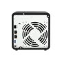 QNAP Cost-effective 4-bay 10GbE NAS , TS-432X-4G , Alpine , AL524 , Processor frequency 2 GHz , 4 GB , DDR4 SODIMM , 90W adapter (12VDC), 100-240VAC