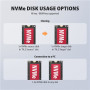 AXAGON , USB-C 20Gbps docking station for 2x M.2 NVMe/SATA SSD with disk cloning function without PC , ADSA-M2C22