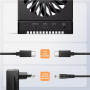 AXAGON , USB-C 20Gbps docking station for 2x M.2 NVMe/SATA SSD with disk cloning function without PC , ADSA-M2C22