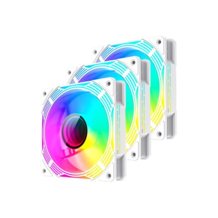 Gamemax Case Fan , KF300 WH , White