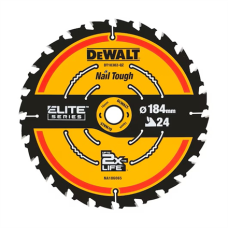 DEWALT , DT10302-QZ EXTREME 2nd Fix Circular Saw Blade 184mm 16mm Bore 24T