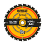 DEWALT , DT10302-QZ EXTREME 2nd Fix Circular Saw Blade 184mm 16mm Bore 24T