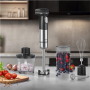 Caso Cordless 4in1 Hand Blender Set , Click & Mash , Hand Blender , 180 W , Number of speeds Variable speed control , Stainless Steel/Black