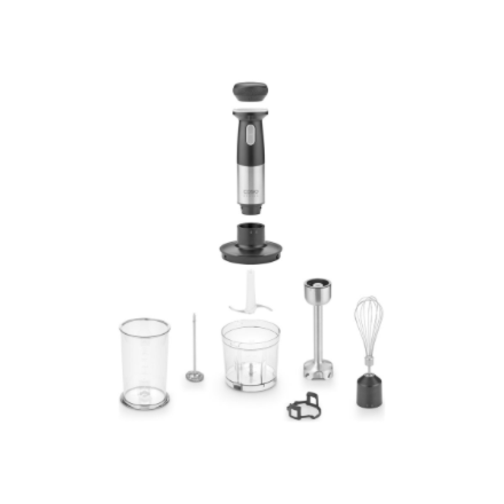 Caso , Cordless 4in1 Hand Blender Set , Click & Mash , Hand Blender , 180 W , Number of speeds Variable speed control , Stainless Steel/Black