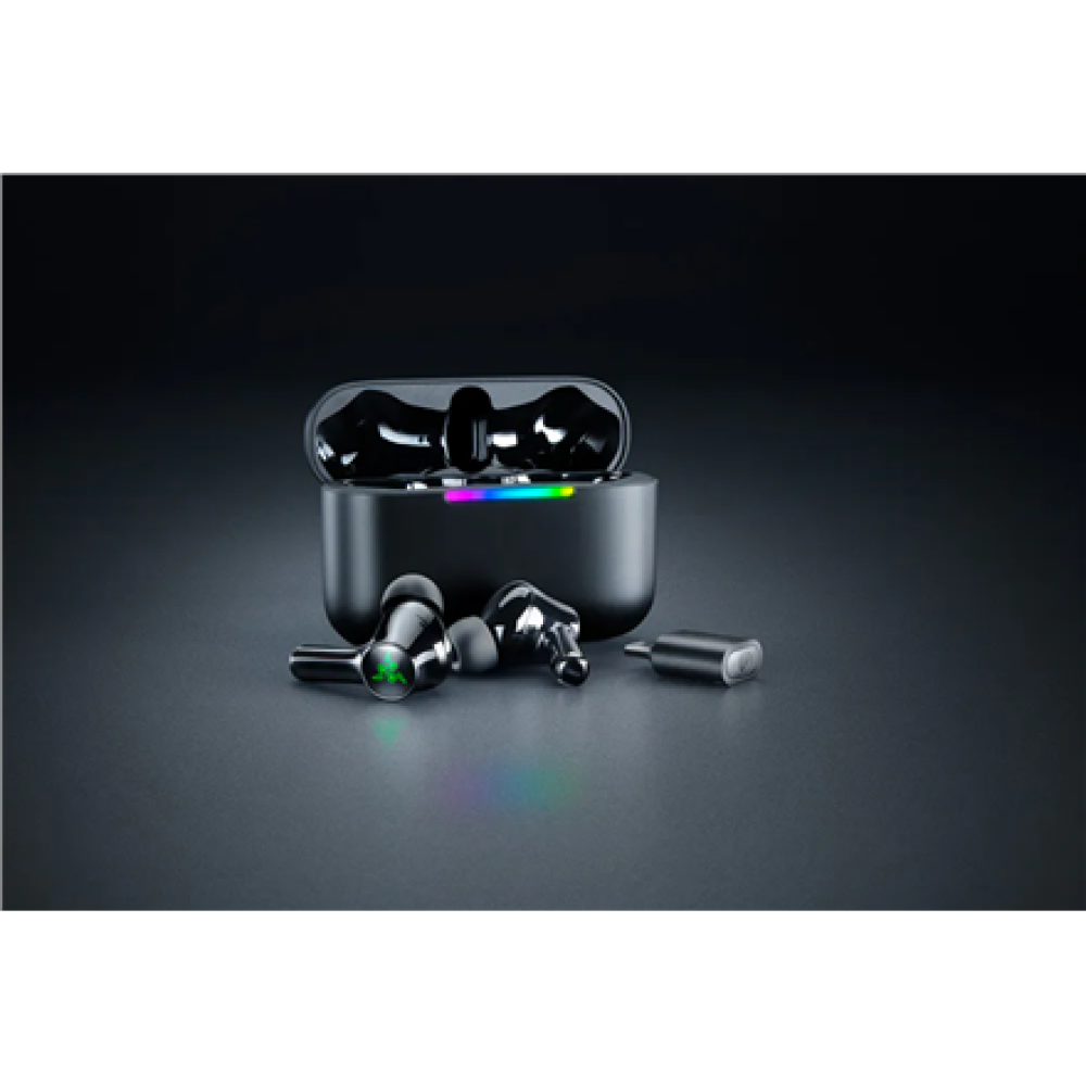Razer Wireless Gaming Earbuds , Hammerhead V3 HyperSpeed , Noise canceling , Wireless