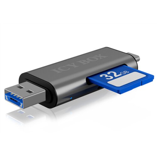 Raidsonic , External card reader with multi-USB connector , External , Micro SDHC, Micro SDXC, microSD 3.0 UHS-I SD, SDHC, SDXC, SD 2.0 UHS-I, MMC , external