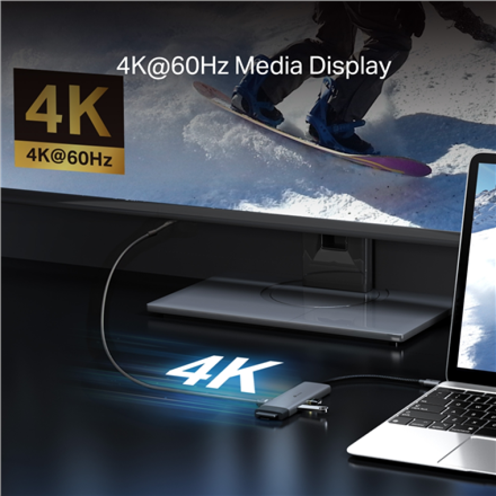 TP-LINK UH7021C , USB Type-C 7-in-1 Hub