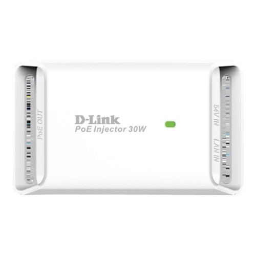 D-Link , DPE-301GI Gigabit PoE Injector Compliant with 802.3af/802.3at , 10,100,1000 Mbit/s , Ethernet LAN (RJ-45) ports 2