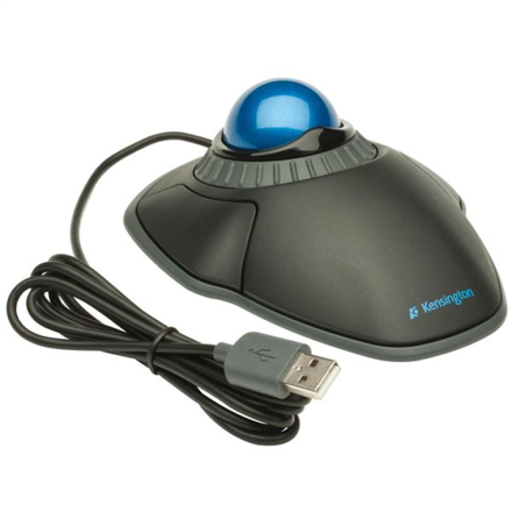 Kensington , Trackball with Scroll Ring , K72337EU , Wired , Black