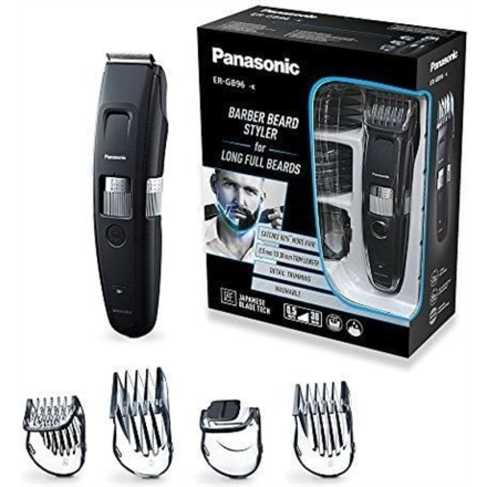 Panasonic ER-GB96-K503 Beard/Hair Trimmer, Black , Panasonic