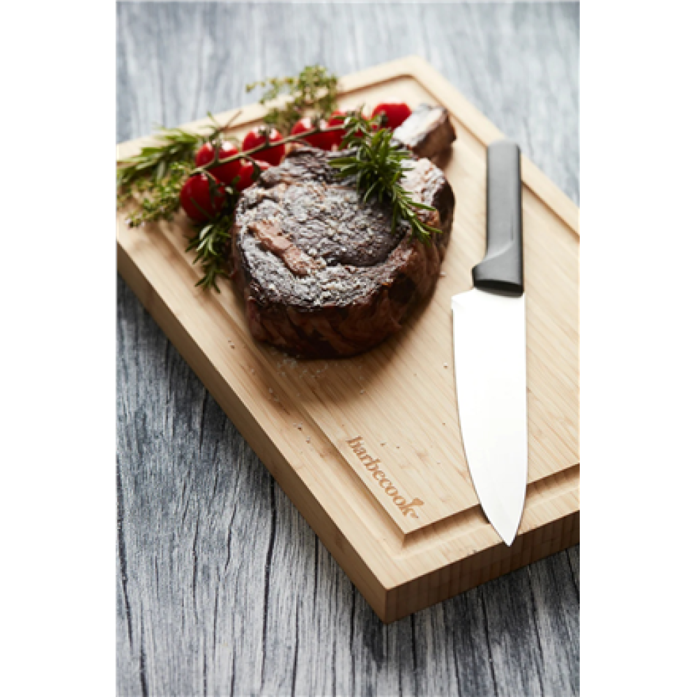 Barbecook , Bamboo cutting board with groove FSC, 50 x 30 x 3 cm (per 3 pcs) , BC-ACC-7307