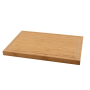 Barbecook , Bamboo cutting board with groove FSC, 50 x 30 x 3 cm (per 3 pcs) , BC-ACC-7307