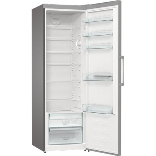 Gorenje , Refrigerator , R619EES5 , Energy efficiency class E , Larder , Height 185 cm , 38 dB , Stainless steel