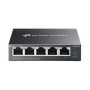 TP-LINK , Omada 5-Port Gigabit Easy Managed Switch with 4-Port PoE+ , ES205GP , Desktop/Wall mountable
