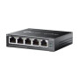 TP-LINK , Omada 5-Port Gigabit Easy Managed Switch with 4-Port PoE+ , ES205GP , Desktop/Wall mountable