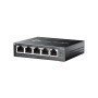 TP-LINK , Omada 5-Port Gigabit Easy Managed Switch with 4-Port PoE+ , ES205GP , Desktop/Wall mountable