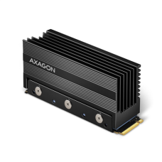 AXAGON Passive aluminum heatsink for single-sided and double-sided M.2 SSD disks, size 2280, height 36 mm , CLR-M2XL