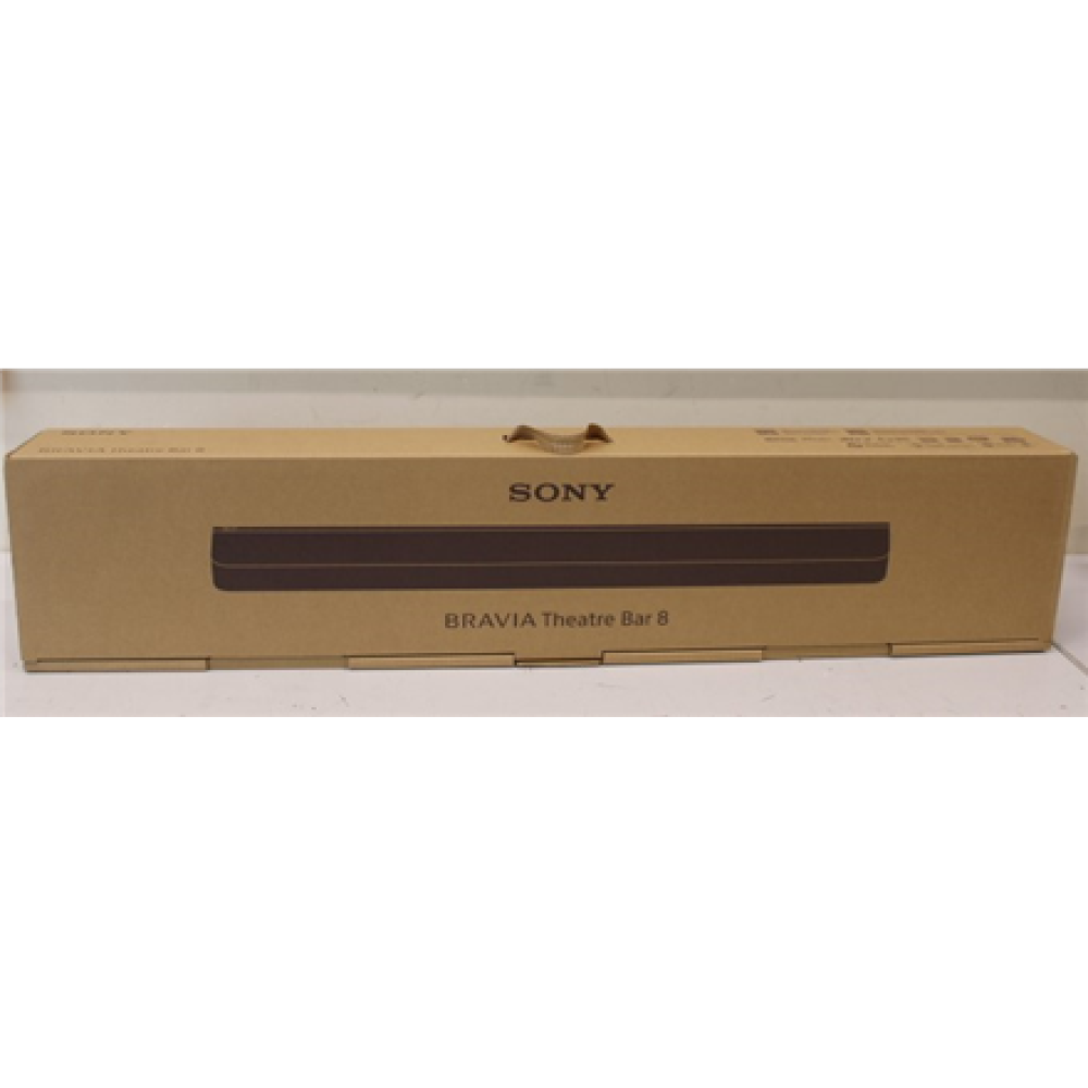 SALE OUT. Sony HT-A8000 Bravia Theatre Bar 8 Dolby Atmos Soundbar , Sony , Soundbar , HT-A8000 Bravia Theatre Bar 8 Dolby Atmos , Black , DAMAGED PACKAGING , Bluetooth , Wireless connection