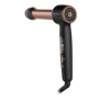 Rowenta CF4620E0 , Twist Curl Curling Iron , Ceramic heating system , Ion conditioning , Barrel diameter 27, 32. 38 mm , Temperature (min) 150 °C , Temperature (max) 210 °C , Number of heating levels 4 , Display LCD , 86 W , Black/Copper