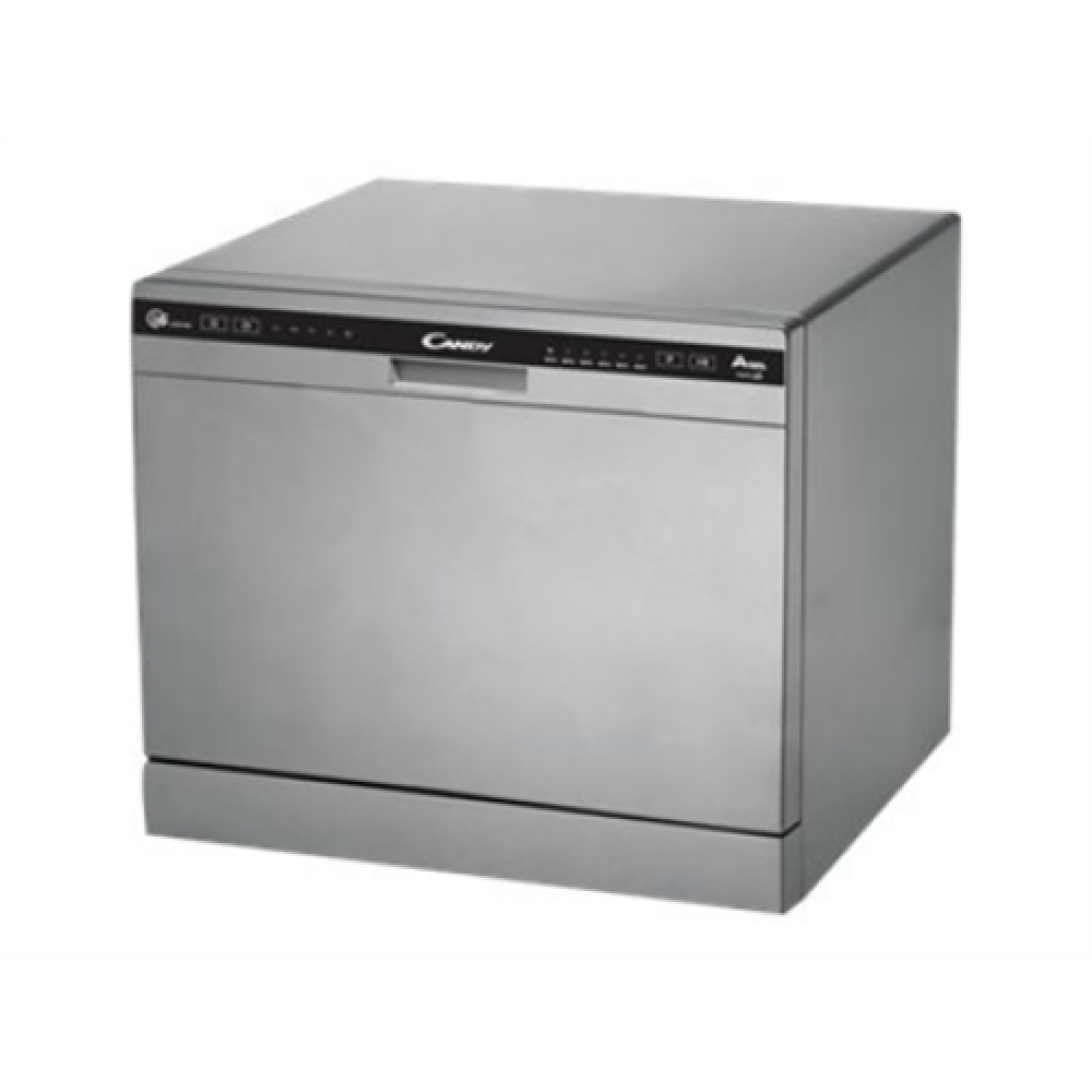 Table , Dishwasher , CDCP 6S , Width 55 cm , Number of place settings 6 , Number of programs 6 , Energy efficiency class F , Silver