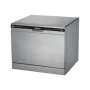 Table , Dishwasher , CDCP 6S , Width 55 cm , Number of place settings 6 , Number of programs 6 , Energy efficiency class F , Silver