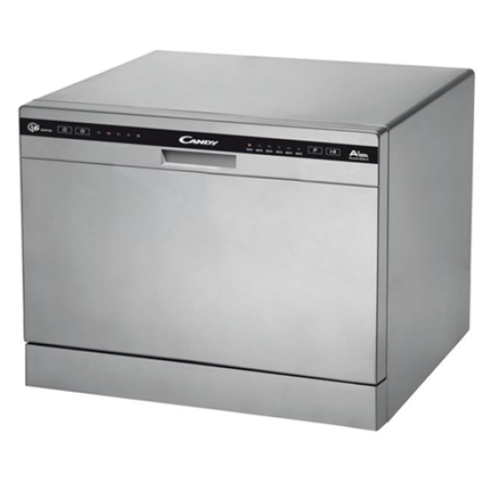 Table , Dishwasher , CDCP 6S , Width 55 cm , Number of place settings 6 , Number of programs 6 , Energy efficiency class F , Silver