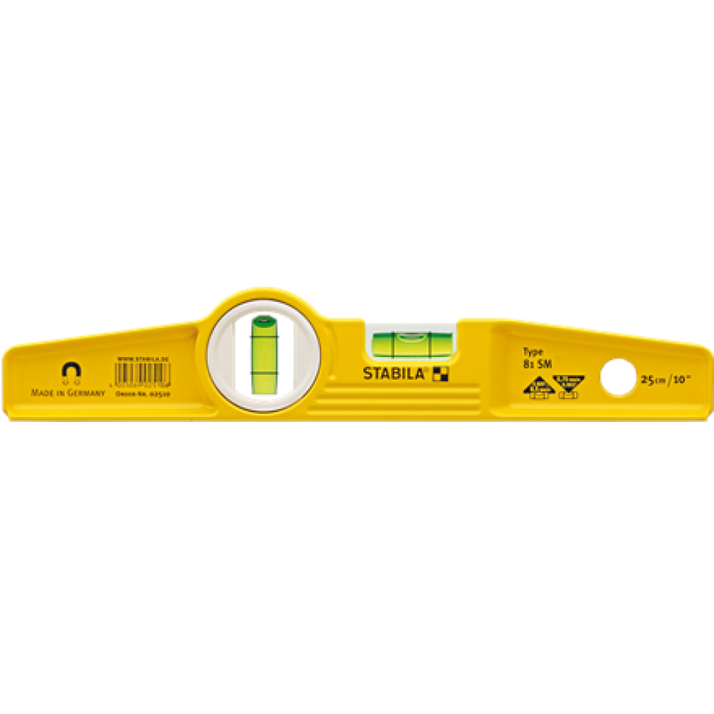 Stabila , Type 81 SM Torpedo Spirit Level, 25 cm