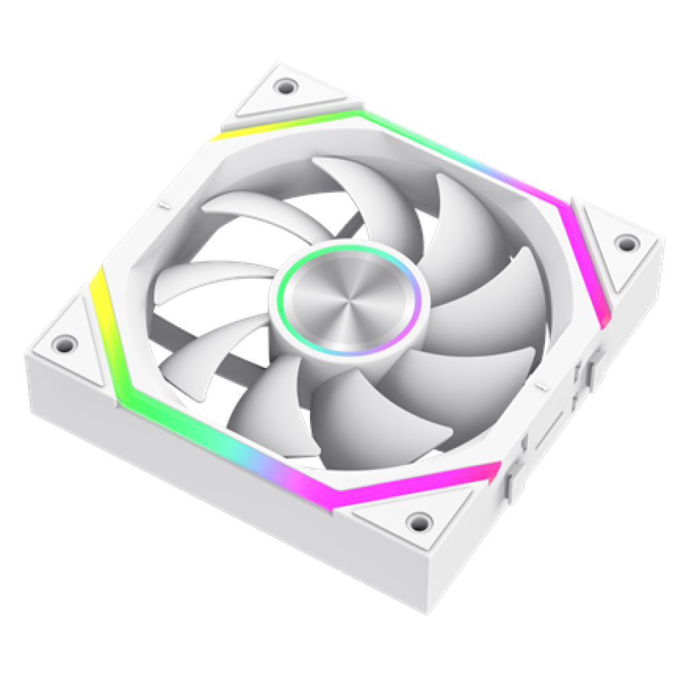 Gamemax FN12A-N2 WL-W , Case fan , White
