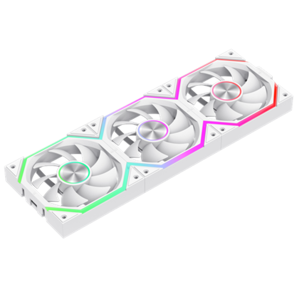 Gamemax FN12A-N2 WL-W , Case fan , White