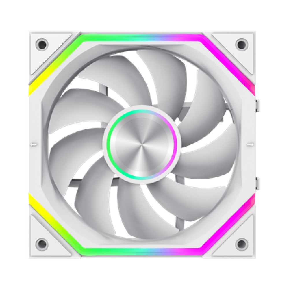 Gamemax FN12A-N2 WL-W , Case fan , White