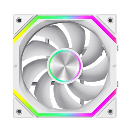Gamemax FN12A-N2 WL-W , Case fan , White