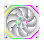 Gamemax FN12A-N2 WL-W , Case fan , White