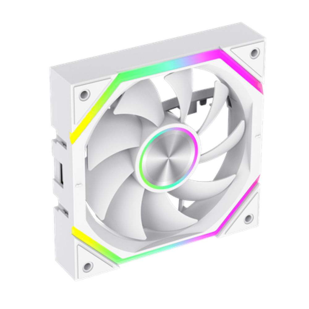 Gamemax FN12A-N2 WL-W , Case fan , White