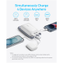 Anker , Power Bank , A1681H21 , 20000 mAh , USB-C 30W, Lightning 27W , Built-In USB-C and Lightning Cables , White