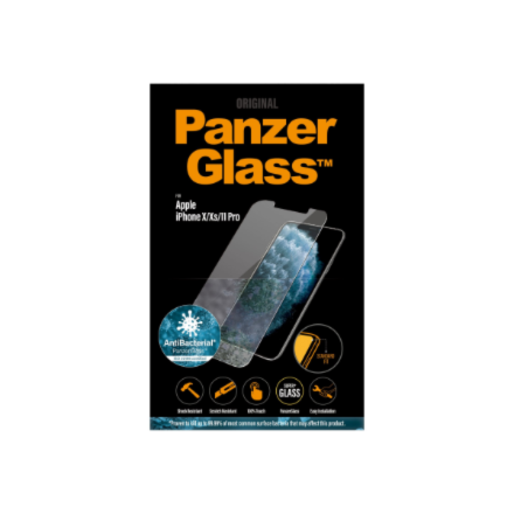 PanzerGlass , 2661 , Screen Protector , iPhone , X/XS , Tempered glass , Transparent