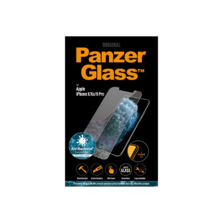PanzerGlass , 2661 , Screen Protector , iPhone , X/XS , Tempered glass , Transparent