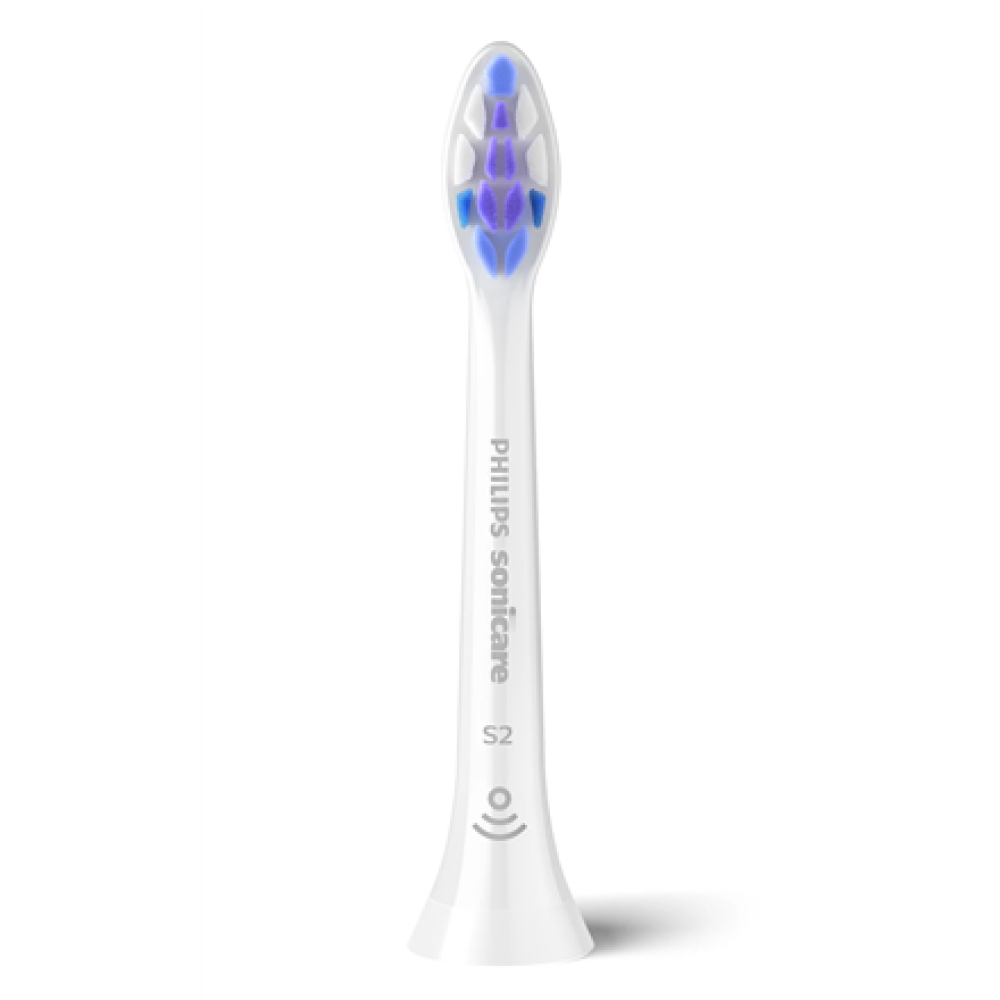 Philips Replacement brush heads , HX6052/87 Sonicare Sensitive , Heads , For adults , Number of brush heads included 2 , White