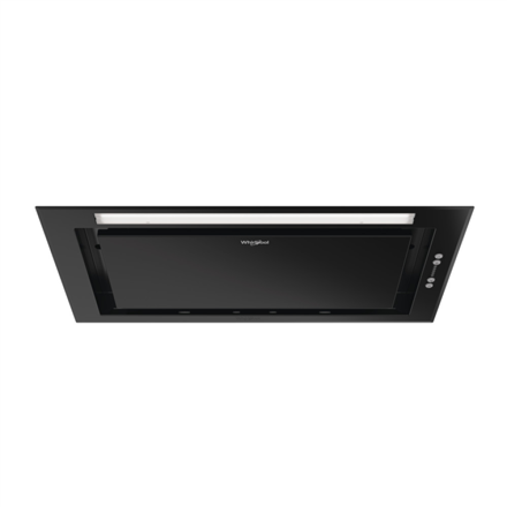 Whirlpool Hood , WCT3 63F LTK , Built-in , Energy efficiency class B , Width 51.4 cm , 430 m³/h , Electronic , LED , Black