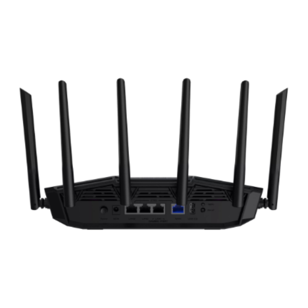 Asus TUF-BE9400 Tri-Band WiFi 7 Gaming Router, EU+UK , 802.11ax , 688/2885/5764 Mbit/s , Ethernet LAN (RJ-45) ports 3 , Mesh Support Yes , MU-MiMO Yes , 4G/5G