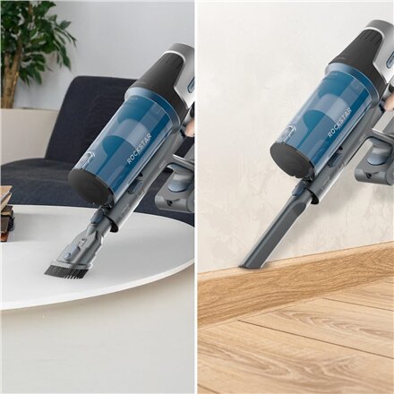 Cecotec Vacuum cleaner , Conga Rockstar P50 X-Treme , Corded operating , Handstick , 400 W , 33.6 V , Operating time (max) 60 min , Black/Blue