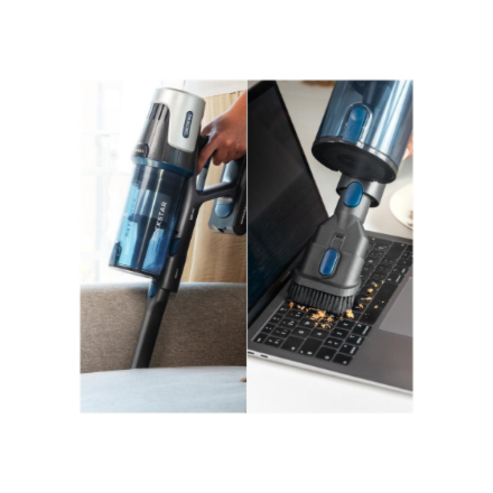 Cecotec Vacuum cleaner , Conga Rockstar P50 X-Treme , Corded operating , Handstick , 400 W , 33.6 V , Operating time (max) 60 min , Black/Blue