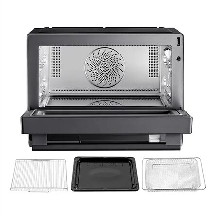 Midea Microwave oven , MSO25H , Free standing , 1000 W , Convection , 25 L , Grill , Black