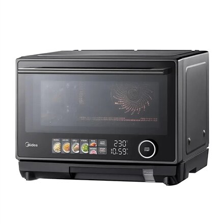 Midea Microwave oven , MSO25H , Free standing , 1000 W , Convection , 25 L , Grill , Black