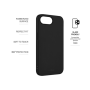 Fixed , Story , Back Cover , Apple , iPhone 16e , Rubberised , Black