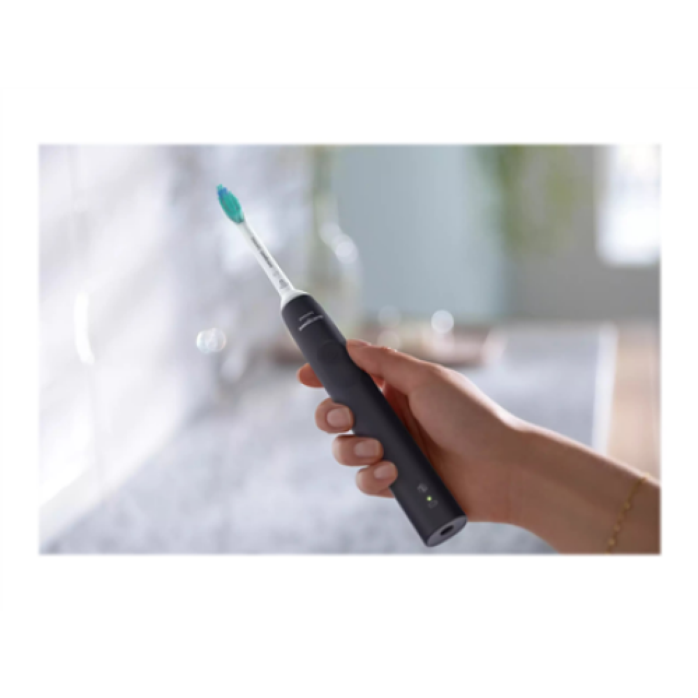 Philips , Sonicare Electric Toothbrush , HX3671/14 , Rechargeable , For adults , Number of brush heads included 1 , Number of teeth brushing modes 1 , Sonic technology , Black