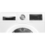 Bosch Dryer Machine WQG245AMSN Series 6 Energy efficiency class A++, Front loading, 9 kg, Sensitive dry, LED, Depth 61.3 cm, Steam function, White