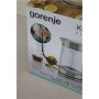 SALE OUT. Gorenje K17GDWII Kettle, Electric, Capacity 1.7 L, Power 2200 W, Stainless steel , SALE OUT. , Gorenje Kettle , K17GDWII , 2200 W , Electric , 1.7 L , 360° rotational base , Stainless steel/Glass , Stainless steel/Transparent , DAMAGED PACKAGING