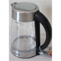 SALE OUT. Gorenje K17GDWII Kettle, Electric, Capacity 1.7 L, Power 2200 W, Stainless steel , SALE OUT. , Gorenje Kettle , K17GDWII , 2200 W , Electric , 1.7 L , 360° rotational base , Stainless steel/Glass , Stainless steel/Transparent , DAMAGED PACKAGING