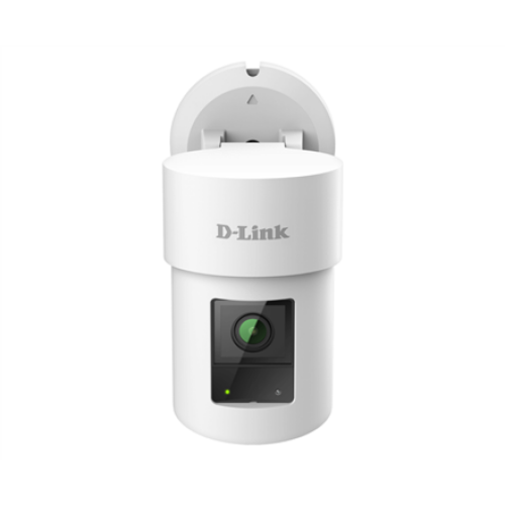 D-Link , 2K QHD Pan and Zoom Outdoor Wi-Fi Camera , DCS-8635LH , PTZ Pan Tilt & Zoom Cameras , 4 MP , 3.3mm , IP65 , H.265/H.264 , MicroSD up to 256 GB